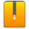 Zipped Amber Icon 32x32 png